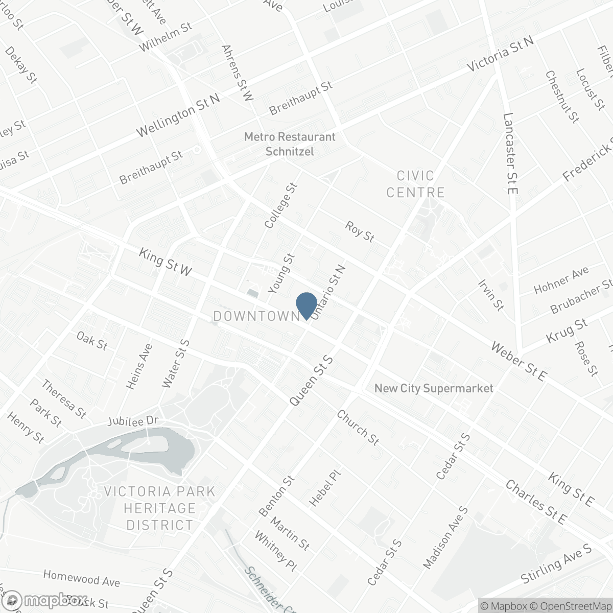 55 DUKE Street Unit# Unit #214, Kitchener, Ontario N2H 0C9